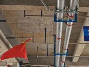 获嘉管廊支架的安装方法